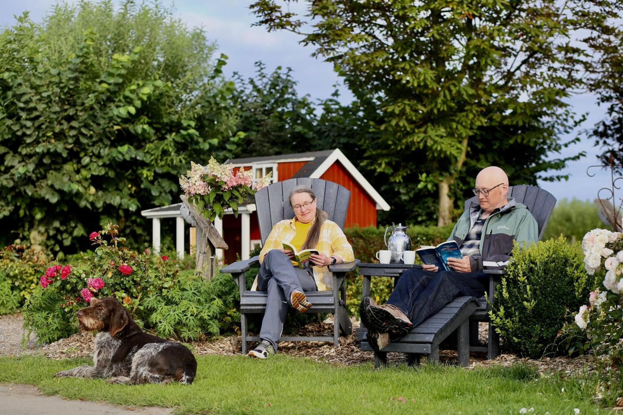 Nordsee Bauernhof Familie Wulff Fewo "Suedfall" Reußenköge 외부 사진